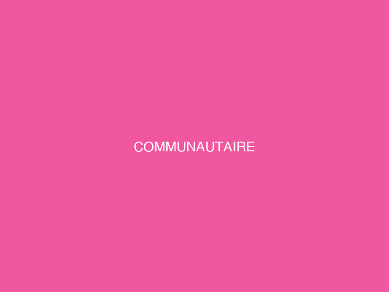 Atelier communautaire avec des familles